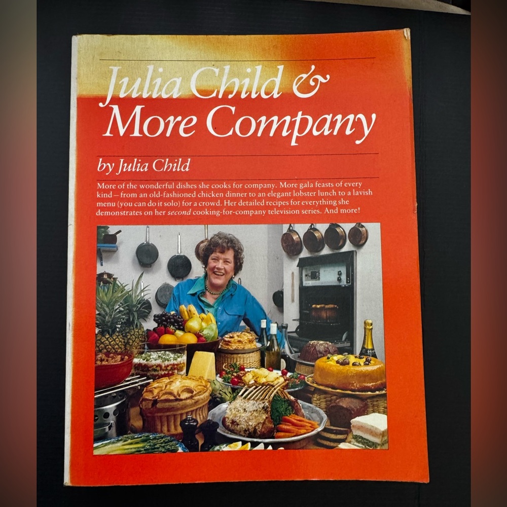 Pre-Loved Vintage Julia Child & More Company Cookbook (softcover)